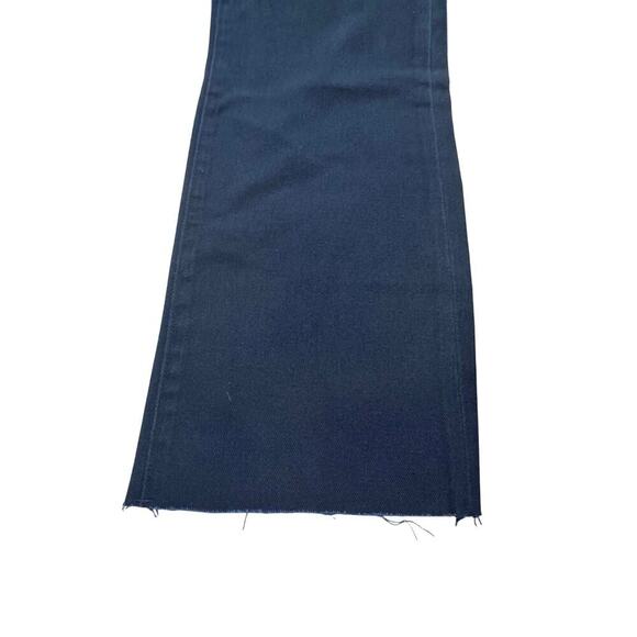 WeWoreWhat Womens High Rise Dad Jeans Size 25 French Navy Blue Raw Hem NWT - Picture 9 of 11